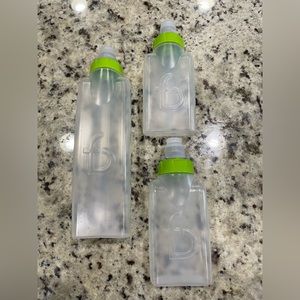 FlipBelt hydration bottles